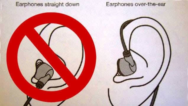 La forma correcta de llevar los auriculares